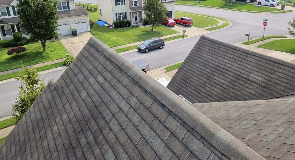 picture of worn-out shingles need replacement