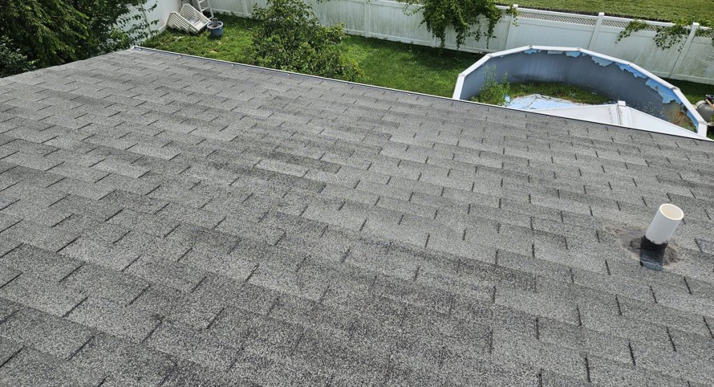 before new roof showing issues