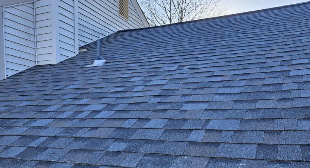 new Williamsburg Grey roof in New Castle, DE