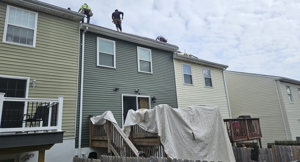 Installing new roof in Wilmington, DE