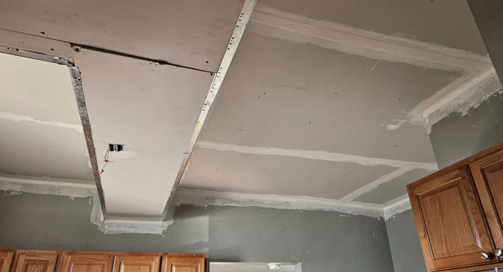 Repairing the inside of the house in Pennsville, NJ