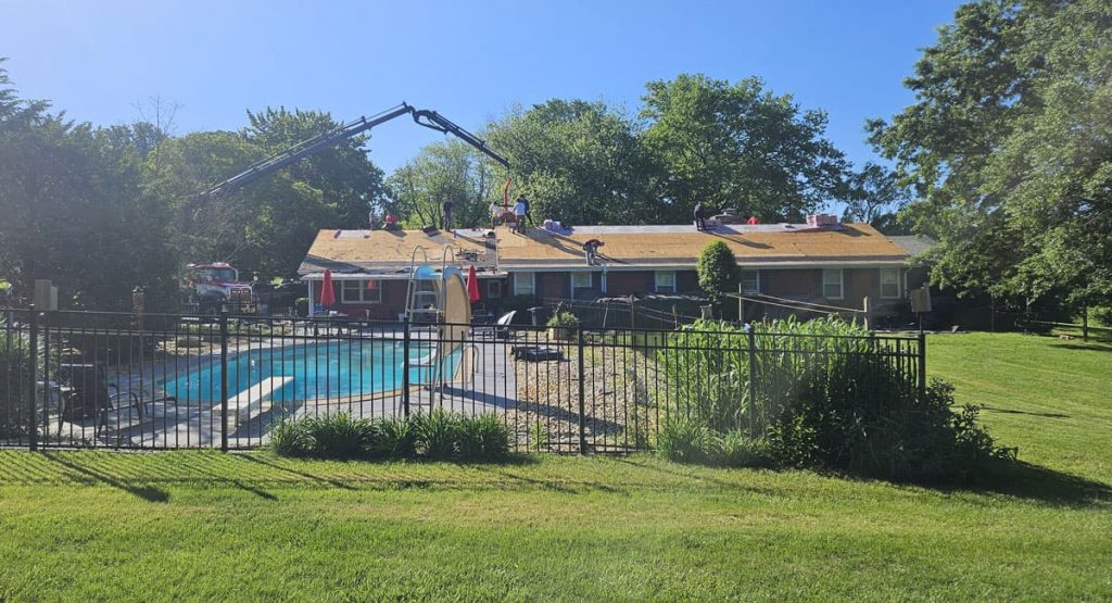 Installing a new roof in Middletown, DE