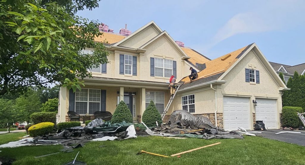 Installing new roof in Middletown, DE
