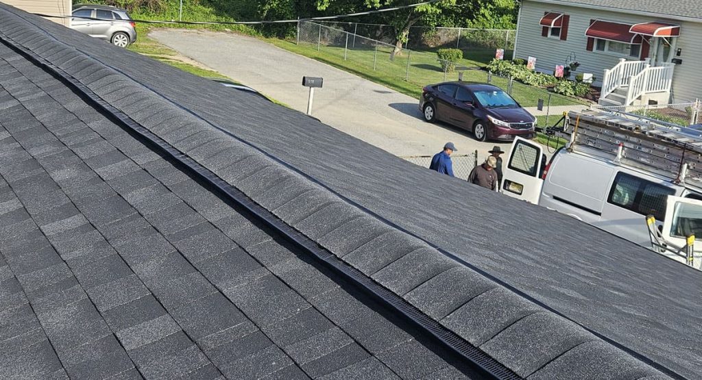 New Onyx Black roof in Middletown, DE
