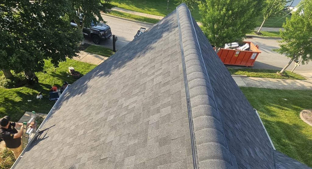 New Onyx Black roof in Middletown, DE