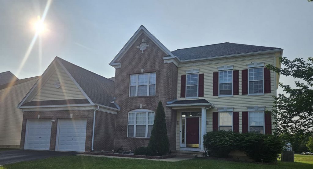 New Peppercorn colored Roof in Middletown, DE