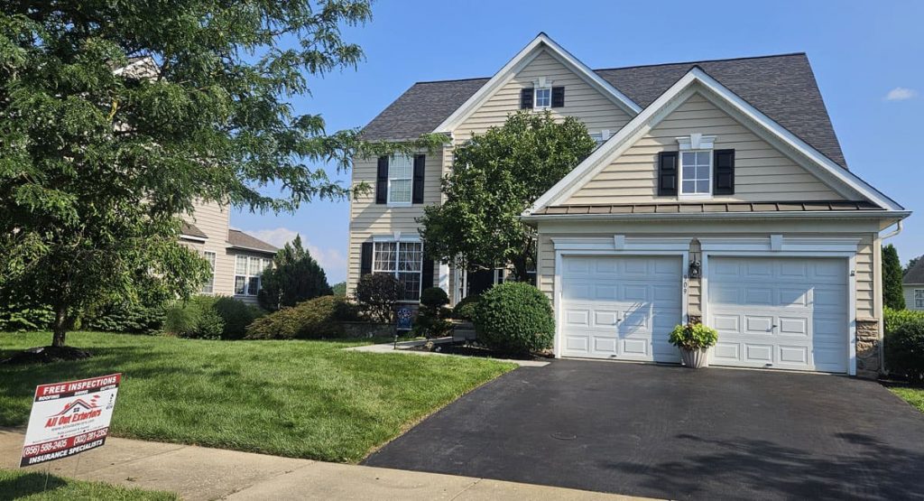 New Black Sable colored roof in Middletown, DE