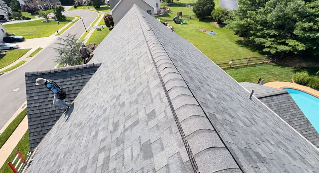 New Estate Gray colored roof in Middletown, DE