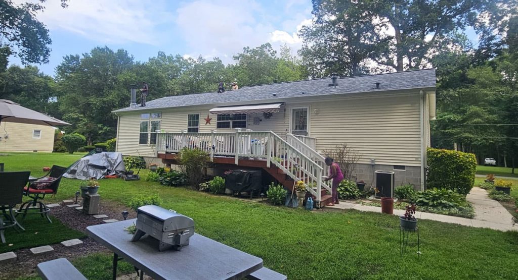 New Pacific Wave roof in Townsend, DE
