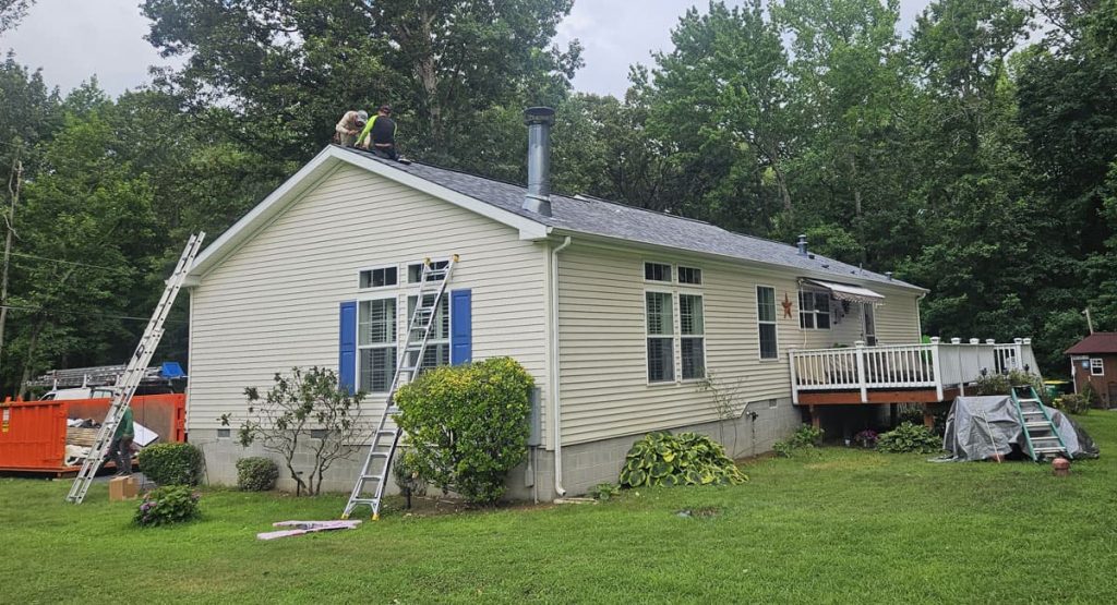 New Pacific Wave roof in Townsend, DE