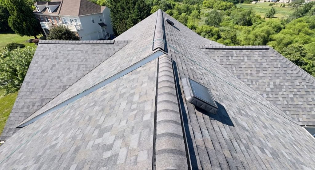 New Williamsburg Gray roof off in Middletown, DE