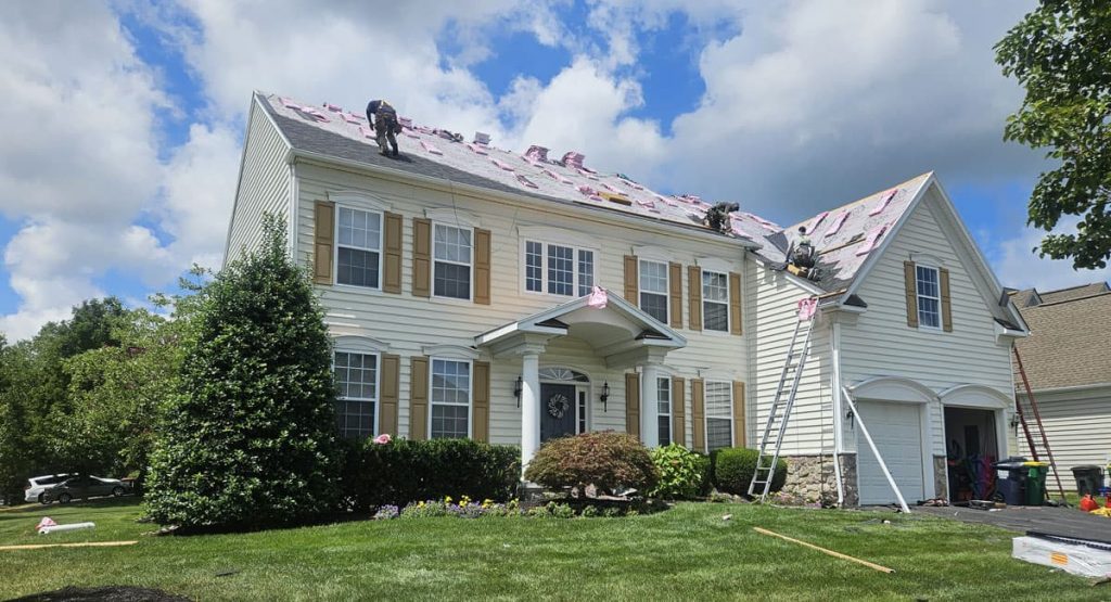 Installing new roof in Middletown, DE