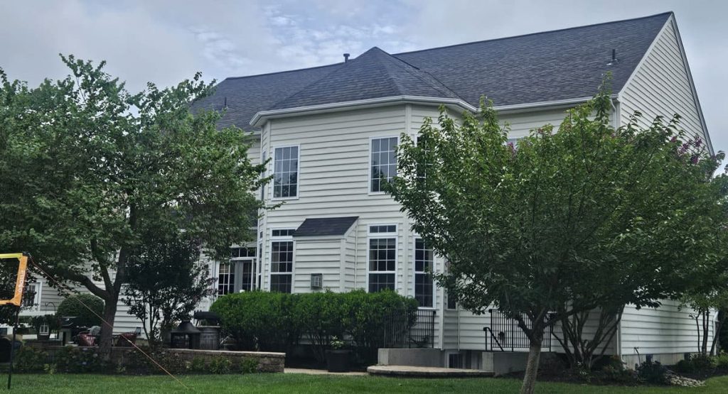 New Black Sable colored roof in Middletown, DE