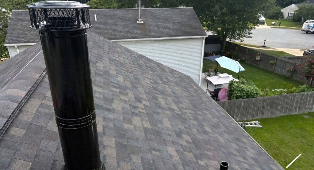 New Black Sable colored roof in Newark, DE