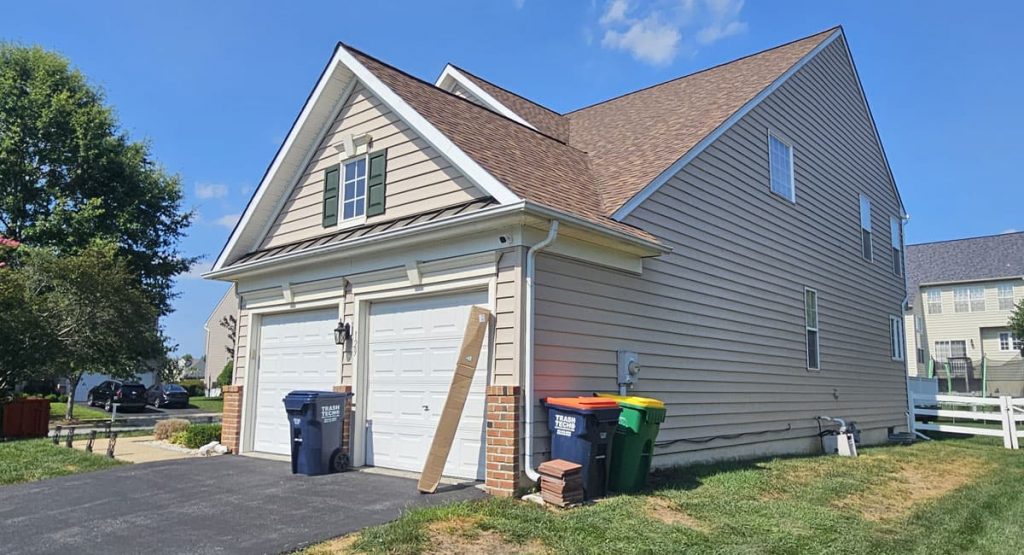 New Desert Rose colored roof in Middletown, DE