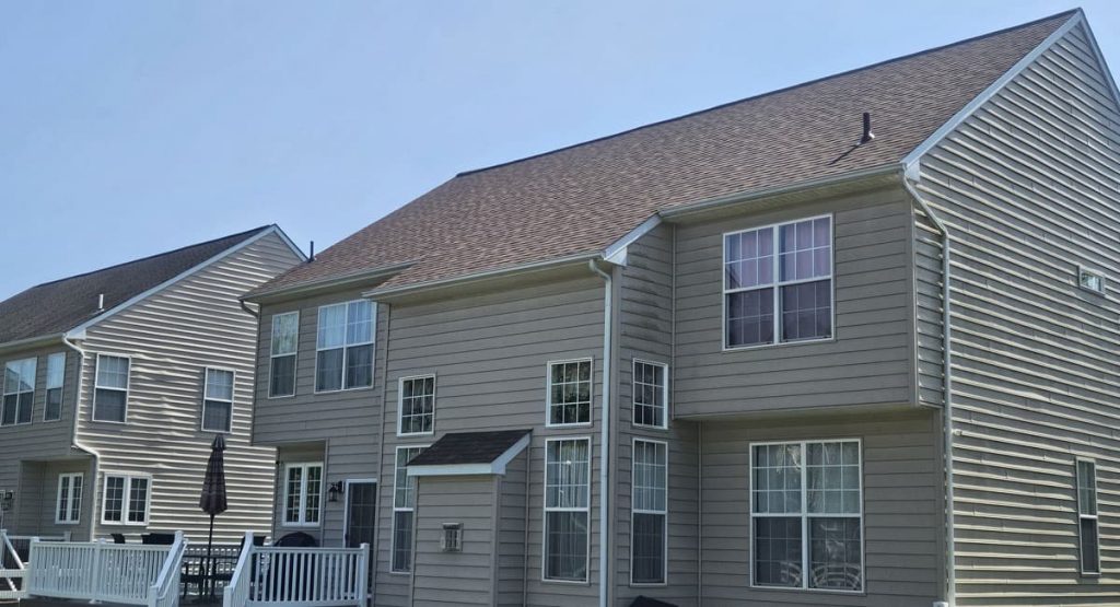 New Desert Rose colored roof in Middletown, DE