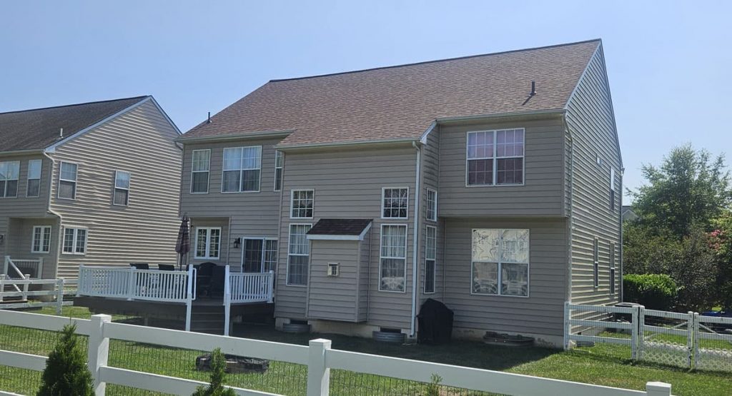 New Desert Rose colored roof in Middletown, DE