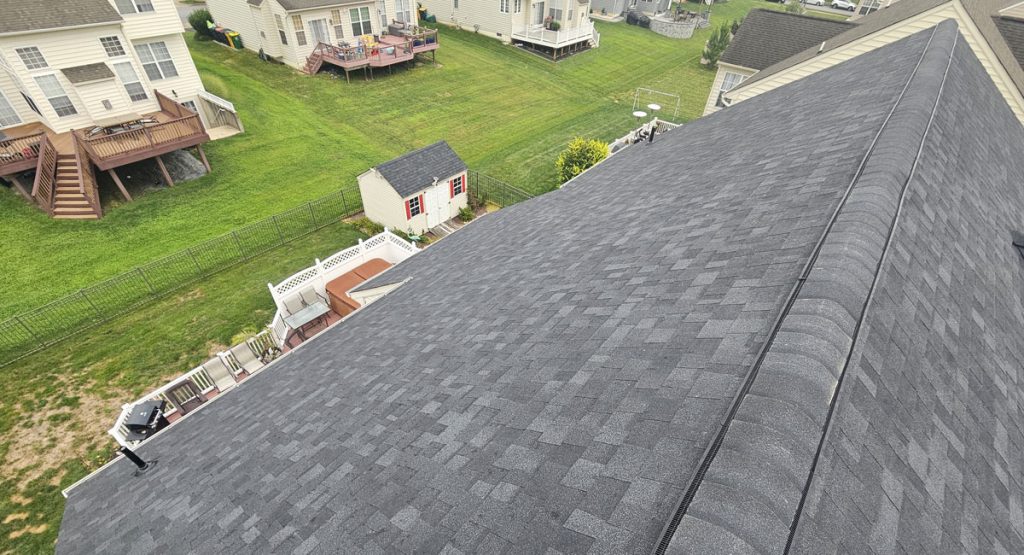 New Onyx Black roof in Middletown, DE