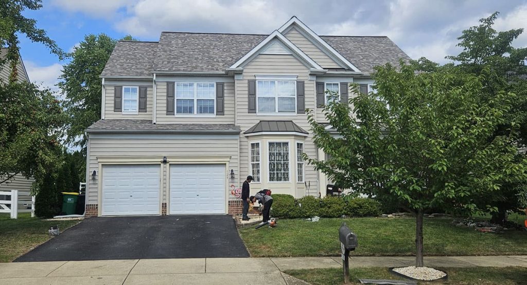 New Sand Dune colored roof in Middletown, DE
