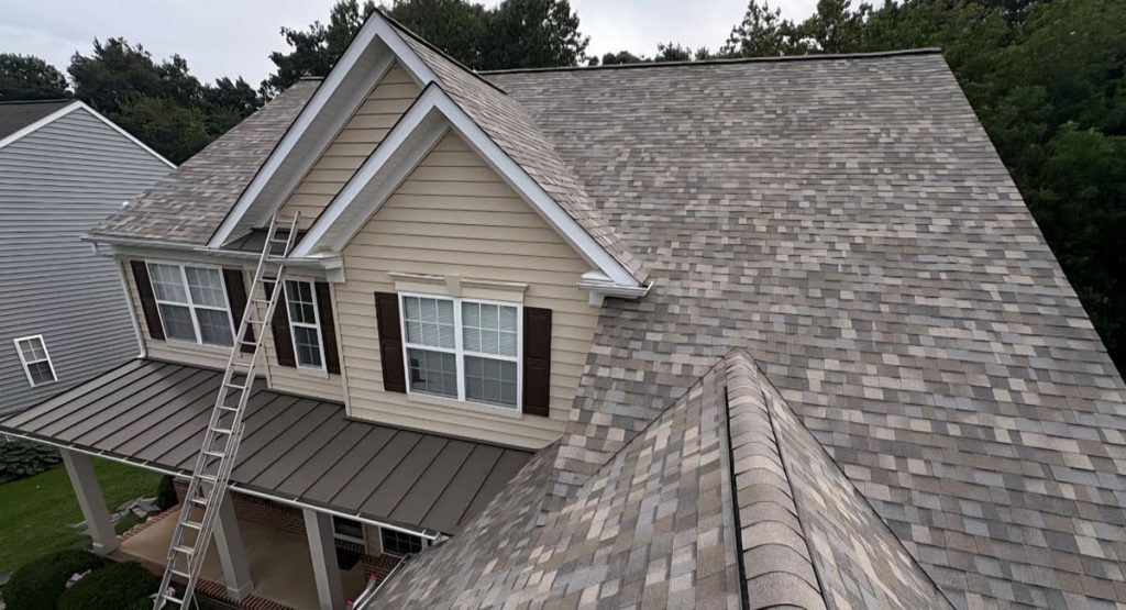 New Sand Dune colored roof in Middletown, DE