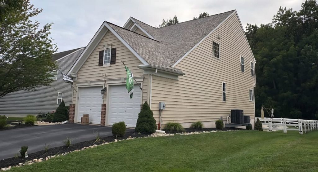 New Sand Dune colored roof in Middletown, DE