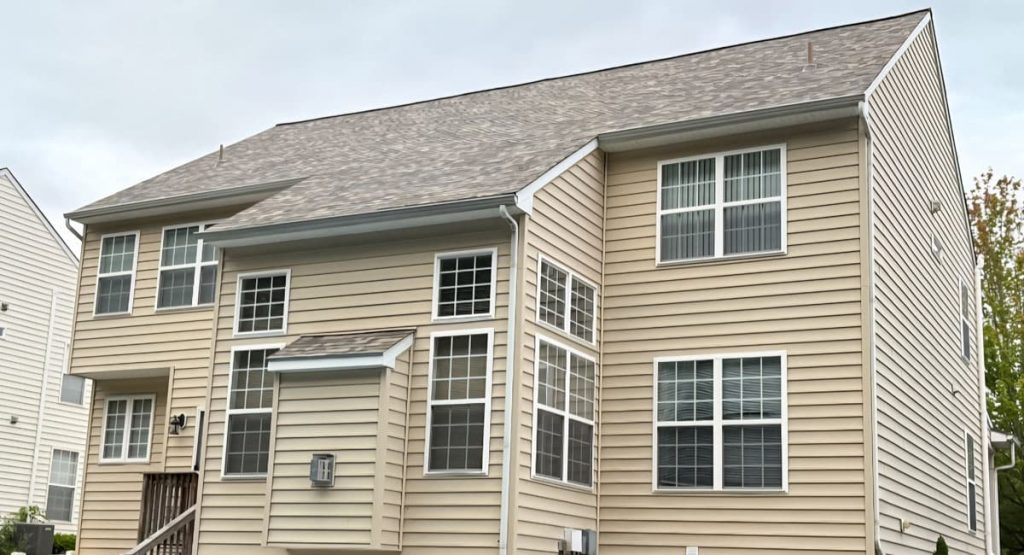 New Sand Dune colored roof in Middletown, DE
