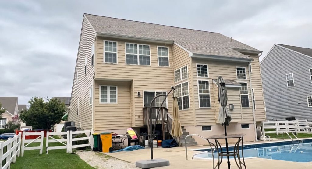 New Sand Dune colored roof in Middletown, DE
