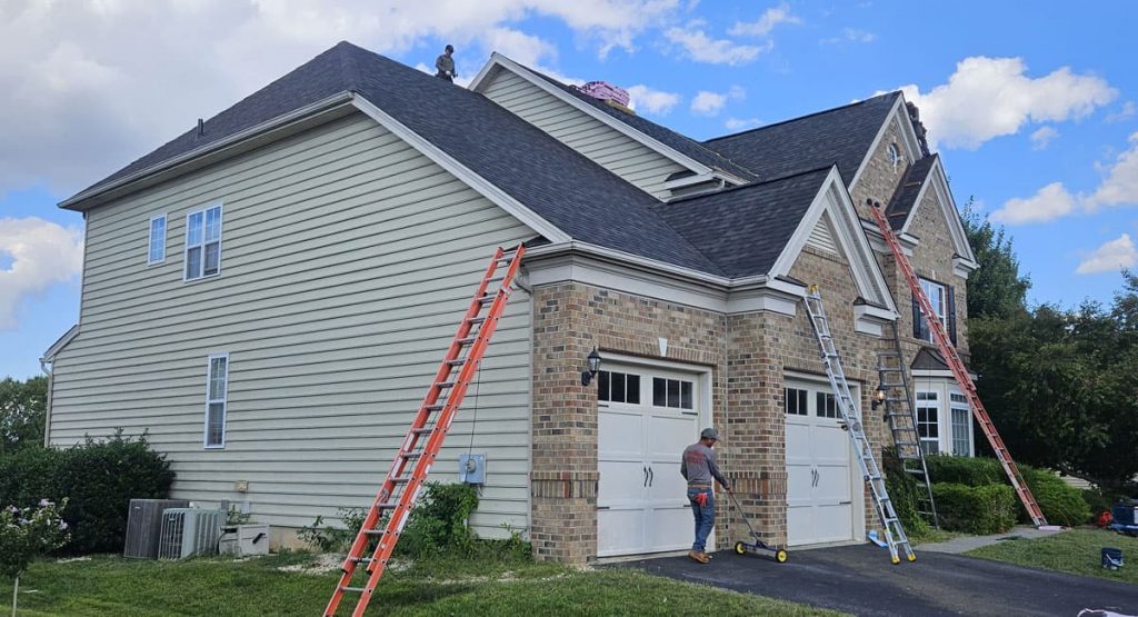 New Black Sable colored roof in Middletown, DE