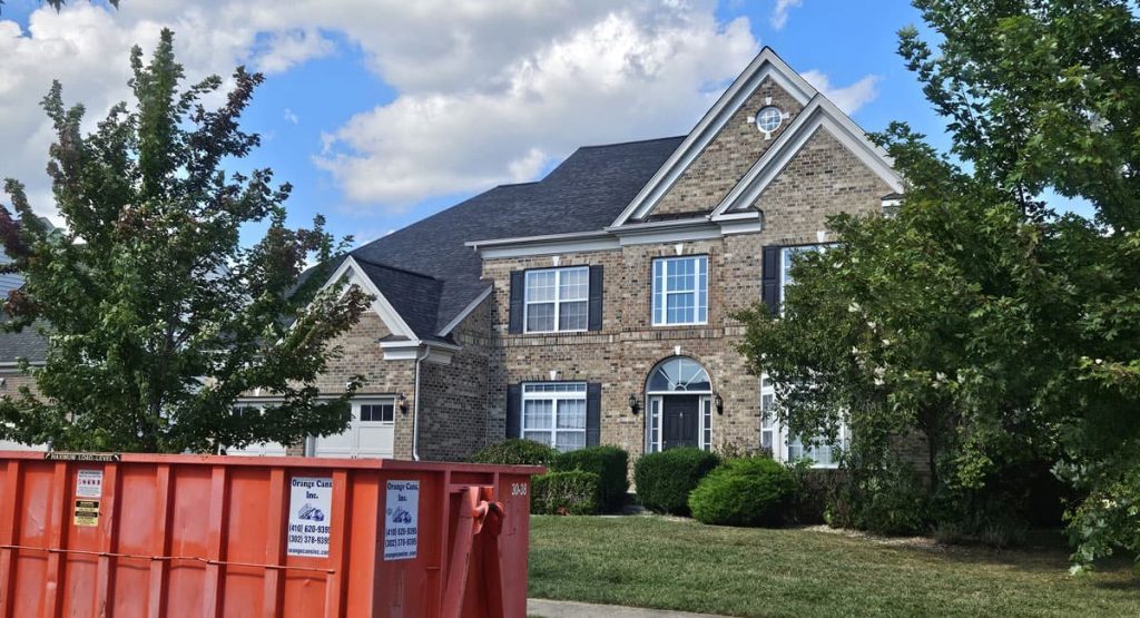 New Black Sable colored roof in Middletown, DE