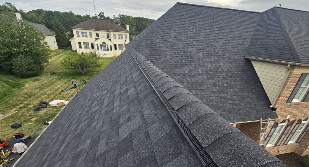 New Black Sable roof in Wilmington, DE