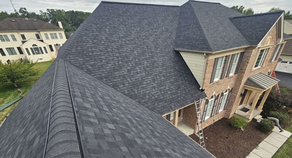 New Black Sable roof in Wilmington, DE