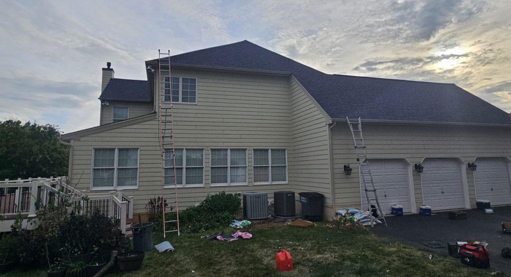 New Black Sable roof in Wilmington, DE