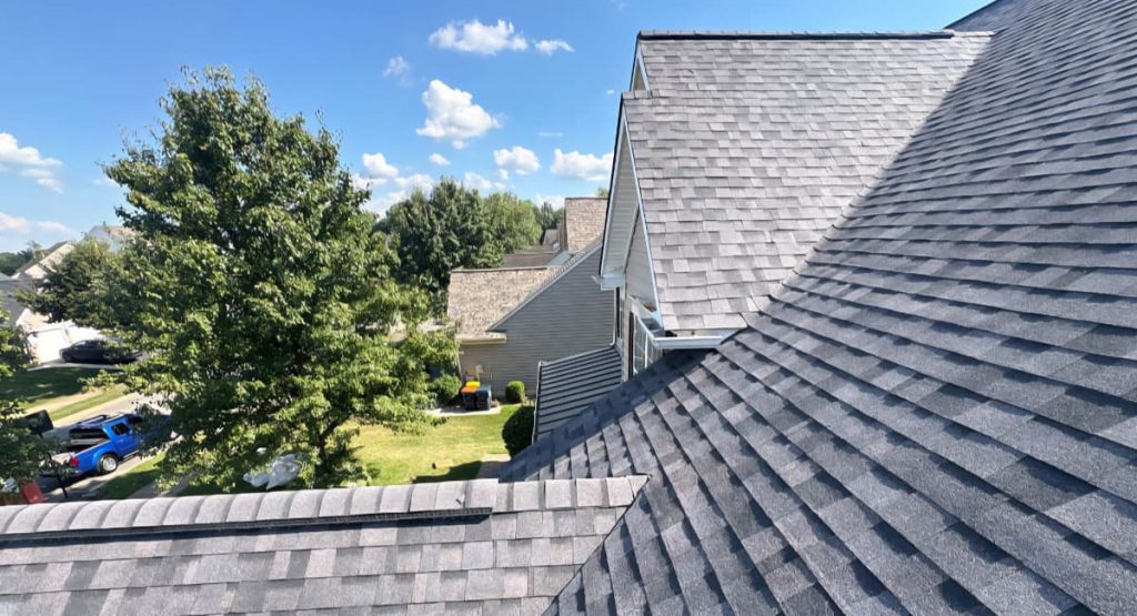 New Midnight Plum colored roof in Middletown, DE
