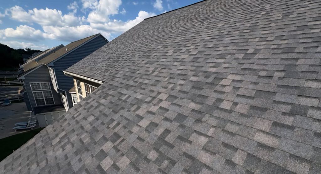 New Midnight Plum colored roof in Middletown, DE