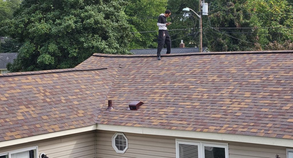 New Sedona Canyon colored roof in Somerdale, NJ