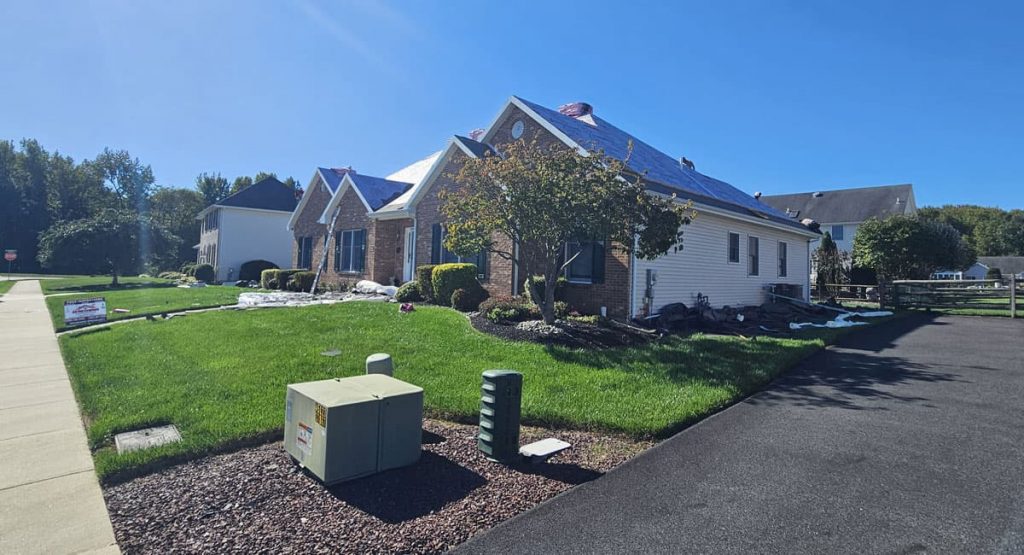 Installing new roof in Bear, DE