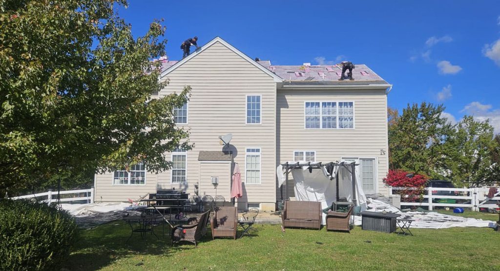Installing a new roof in Middletown, DE