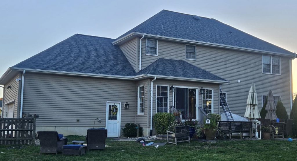 New Estate Gray colored roof in Bear, DE