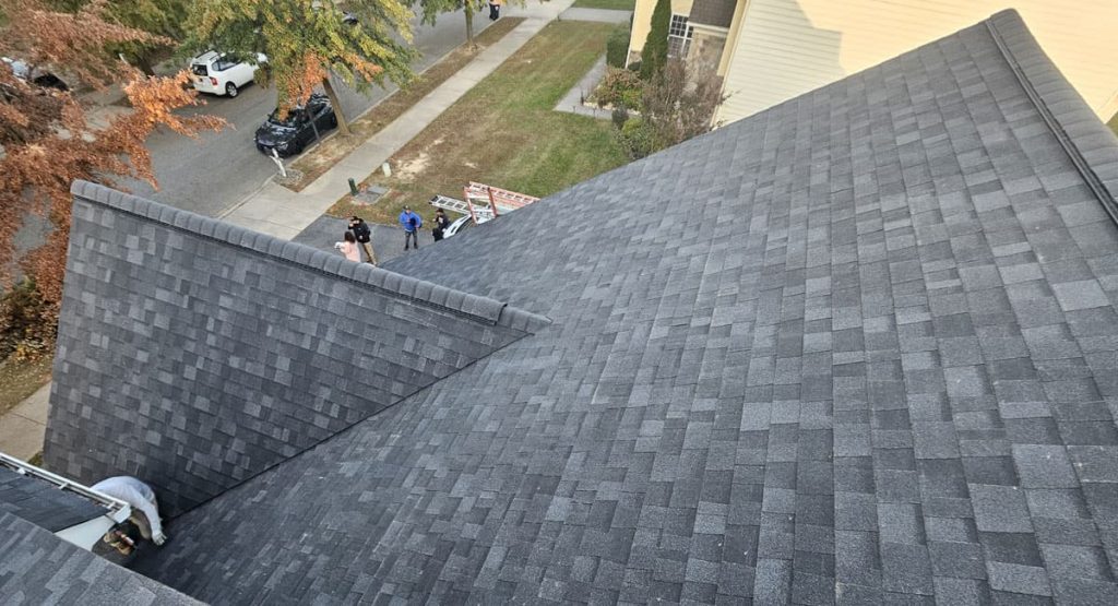 New Onyx Black colored roof in Middletown, DE