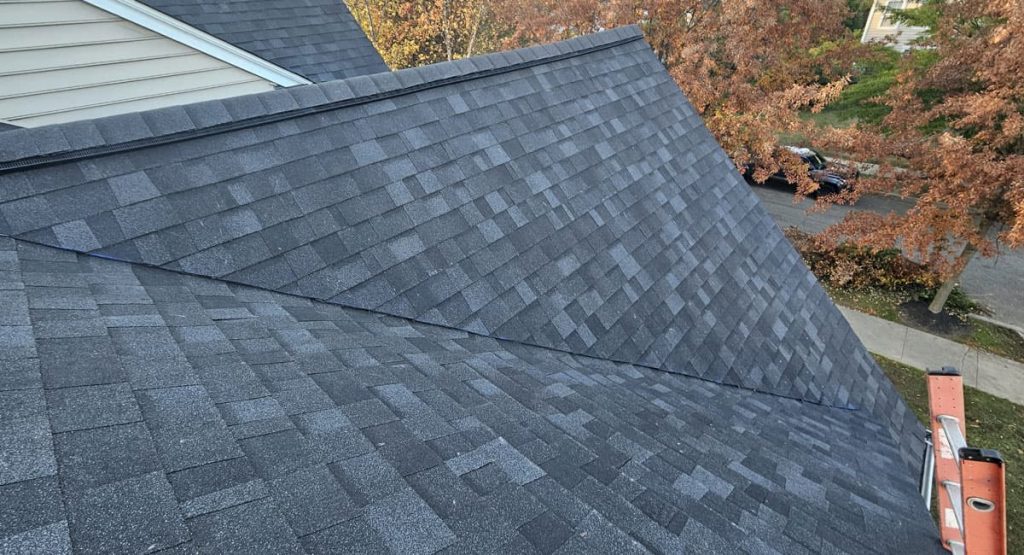 New Onyx Black colored roof in Middletown, DE