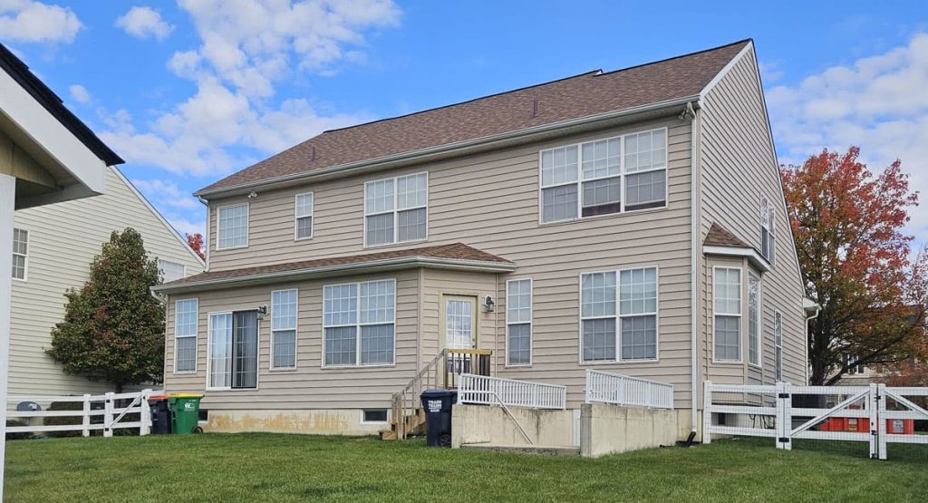 New Desert Rose colored roof in Middletown, DE