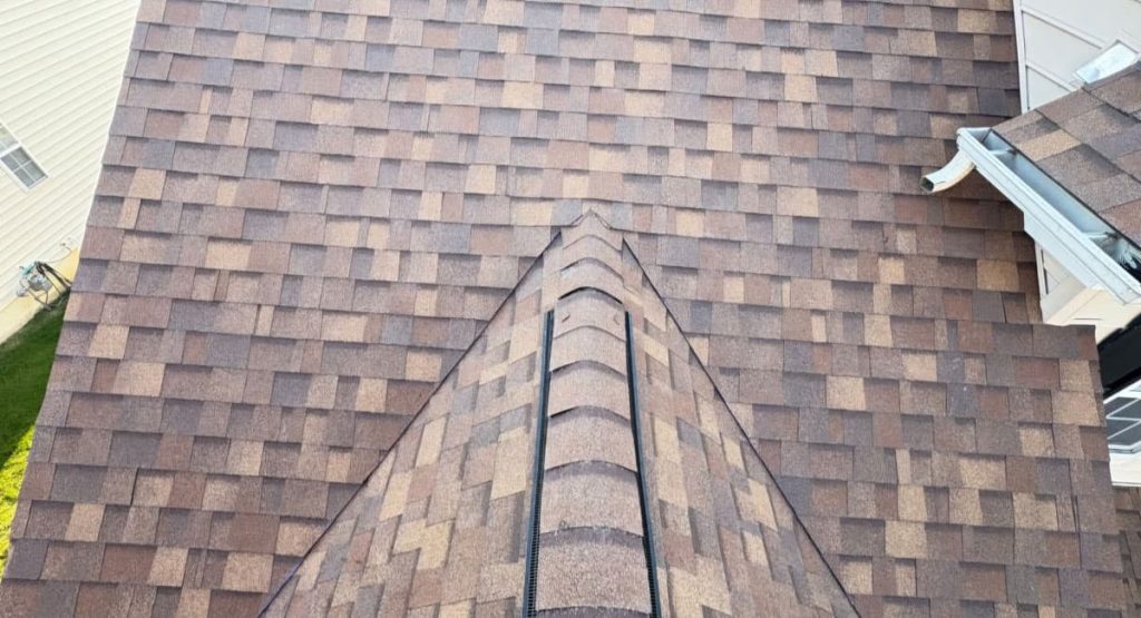 New Desert Rose colored roof in Middletown, DE