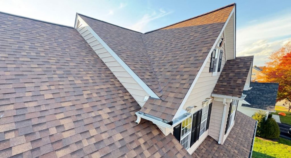 New Desert Rose colored roof in Middletown, DE