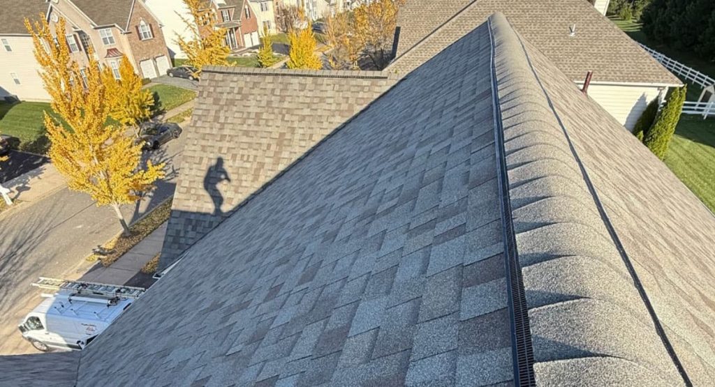 New Driftwood colored roof in Middletown, DE