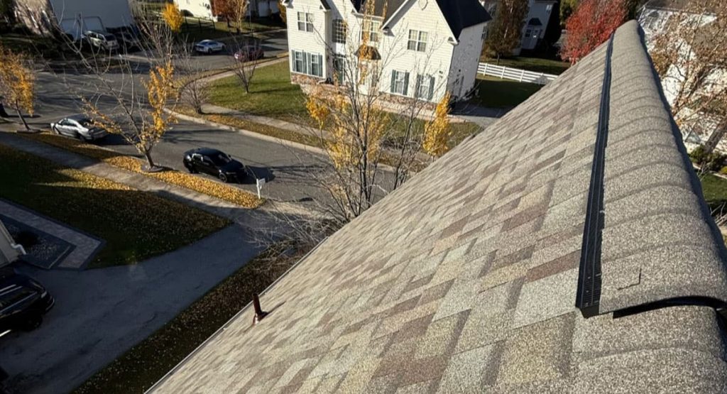 New Driftwood colored roof in Middletown, DE