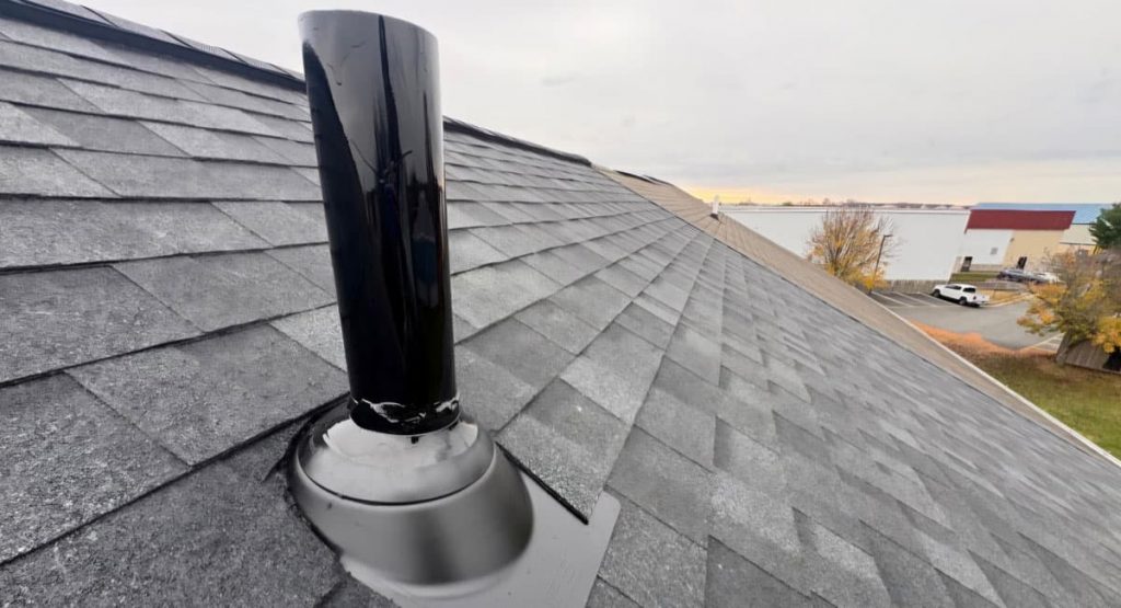 New Onyx Black colored roof in Middletown, DE