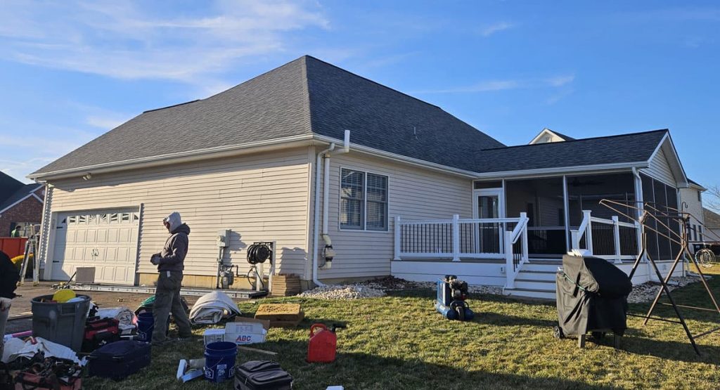New Estate Gray colored roof in Bear, DE