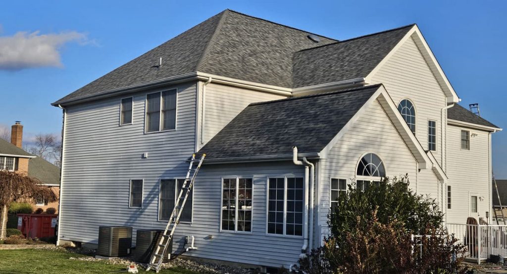 New Estate Grey colored roof in Bear, DE