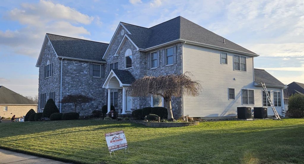 New Estate Grey colored roof in Bear, DE