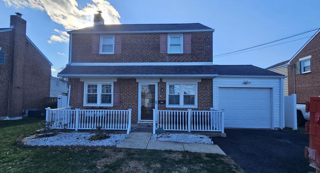 New Merlot colored roof in Wilmington Manor, DE